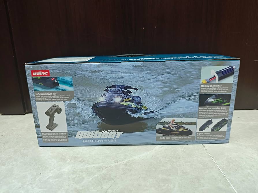 Amazon.co.jp: captainrc 20+KPHジェットポンプRCボート、2.4GHz